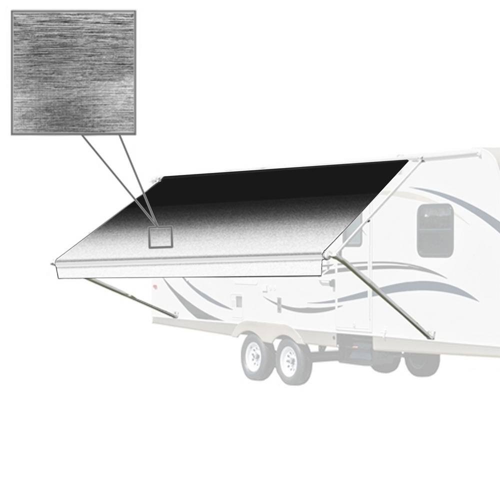 ALEKO Black and White 16x8 ft Retractable RV Awning