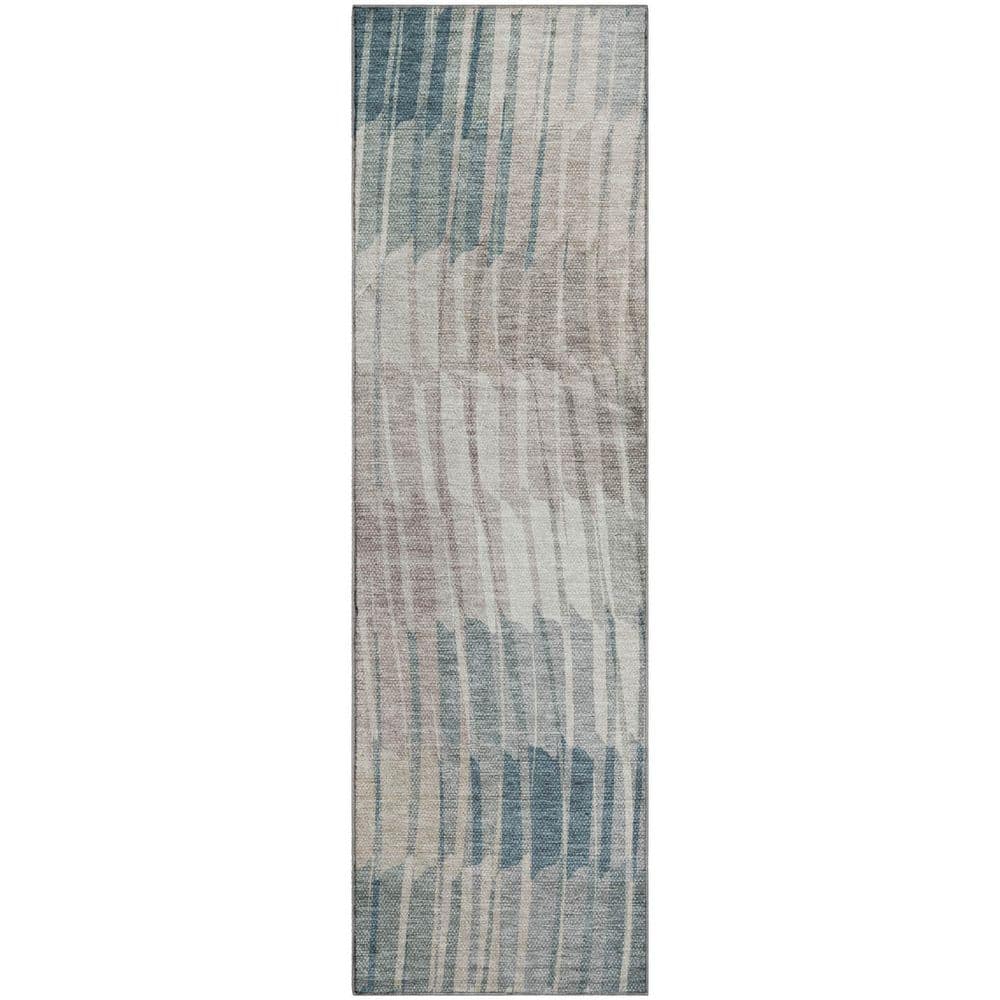 Mayfield Premium Machine Washable Abstract AMF2271 Sage 2 ft. x 7 ft. Runner Rug price history on PriceWatchPro
