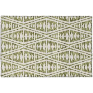 Modena Moss 1 ft. 8 in. x 2 ft. 6 in. Southwest Accent Rug