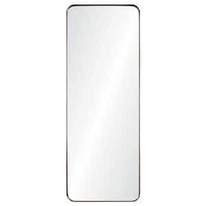 Large Rectangle Bronze Casual Mirror (53 in. H x 19.75 in. W)