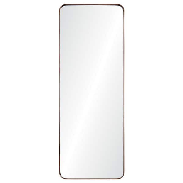 NOTRE DAME DESIGN Large Rectangle Bronze Casual Mirror (53 in. H x 19.75 in. W)