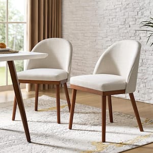 JAYDEN CREATION Pablo Beige 20.75 in. W Modern Dining Chair