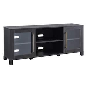 Quincy 58 in. Charcoal Gray TV Stand Fits TV's up to 65 in.