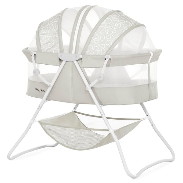 Cool Gray Karley Bassinet