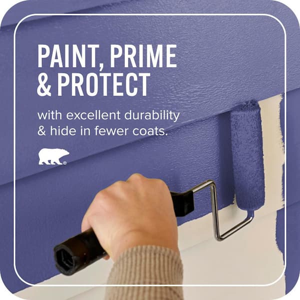 BEHR ULTRA 1 gal. #P550-7 Purple Prince Flat Exterior Paint