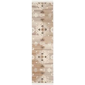 SAFAVIEH Natural Kilim Natural/Ivory 4 Ft. X 6 Ft. Geometric Area Rug ...