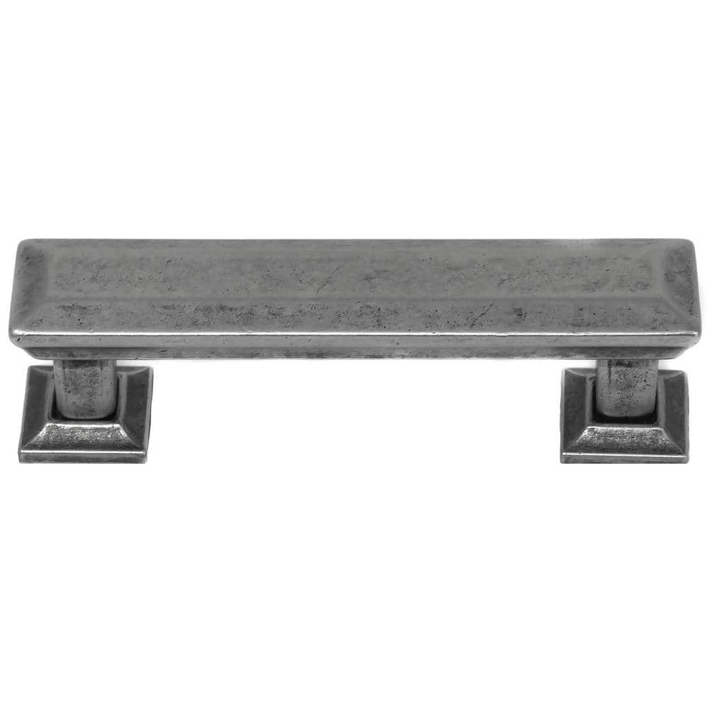 Poise 3 in. Center-to-Center Distressed Pewter Bar Pull Cabinet Pull price history on PriceWatchPro