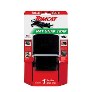 TOMCAT Rat Snap Trap, Reusable, Effectively Kill Rats, Ideal for Home ...