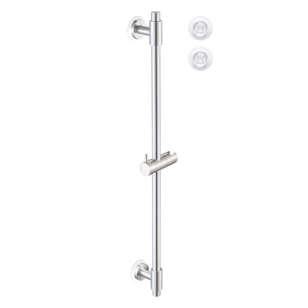fcrb shower slide 28㎝ white OFFO Shower Slide Bar 28 Inches Adjustable Installation