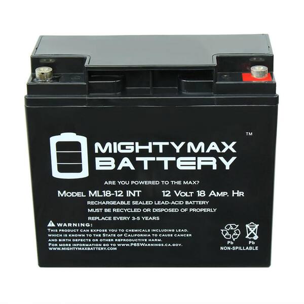 DJW12-18 12V 18Ah Battery Replacement – Uplus