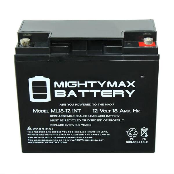 6-DZM-12 12V 12Ah Battery Sealed Lead Acid Rechargeable Universal