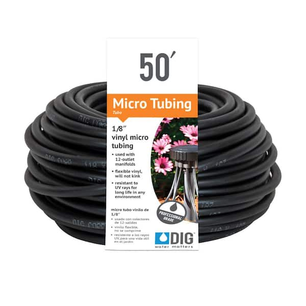 DIG 1/8 in. x 50 ft. Vinyl Micro Drip Tubing