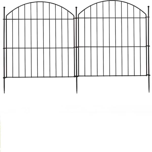 Decorative Garden Fence 40 in. H x 12 ft. L, 5 Pack No Dig Fence Animal Fence for Yard Patio Outdoor Decoration