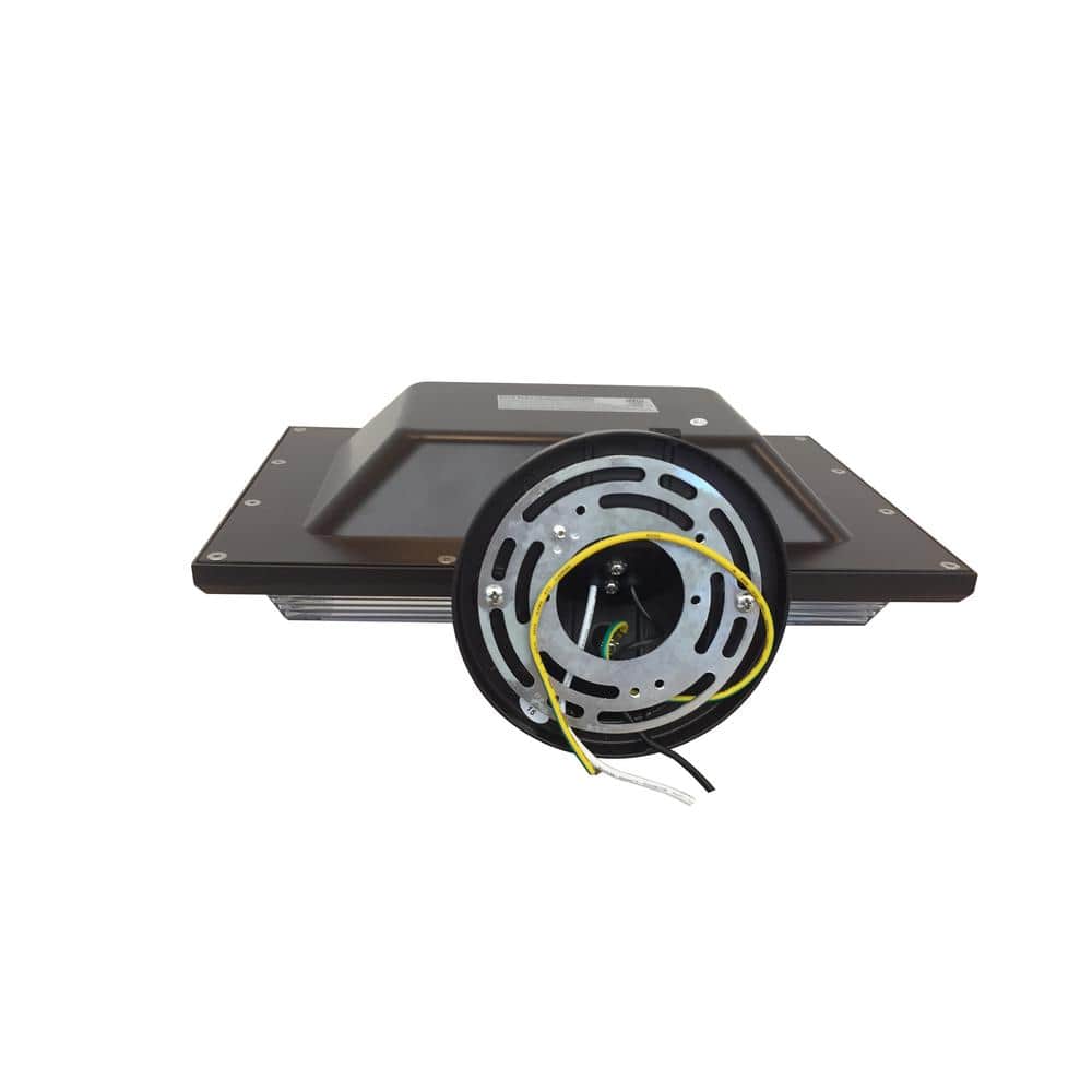 Bronze 46-Watt Outdoor LED Street Lamp with Dusk to Dawn Control