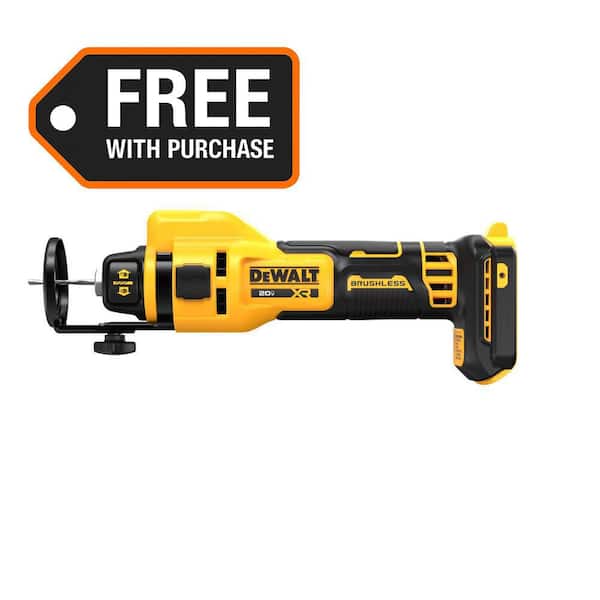 XR 20V Lithium-Ion Cordless Rotary Drywall Cut-Out Tool (Tool Only)