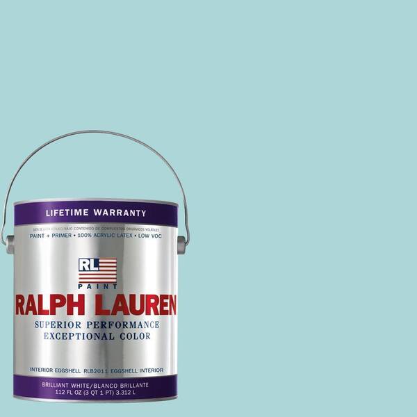 Ralph Lauren 1-gal. Summer Club Blue Eggshell Interior Paint