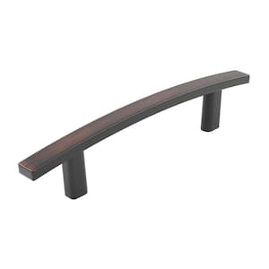Padova Collection 3 3/4 in. (96 mm) Brushed Oil-Rubbed Bronze Transitional Rectangular Cabinet Bar Pull