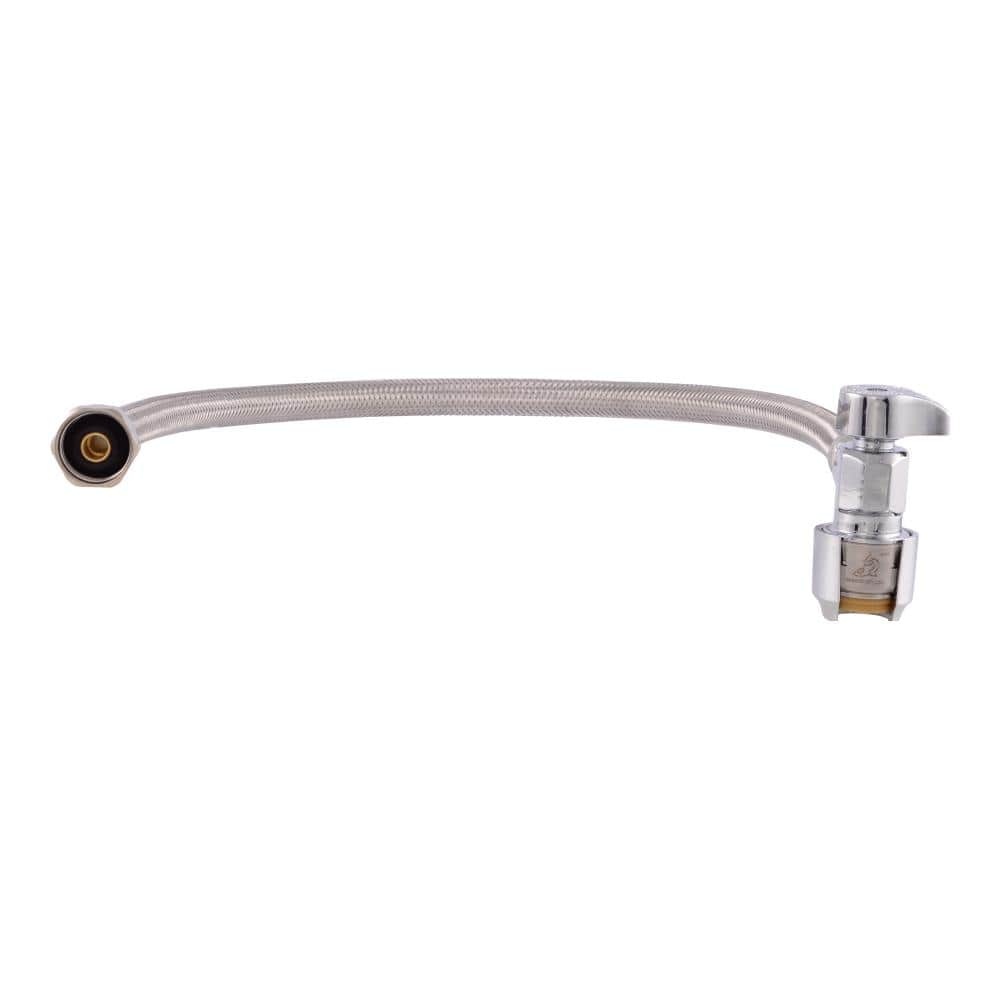 20-Inch Braided Stainless Steel Faucet Connector Hose