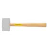 Stanley 16 oz. White Rubber Mallet STHT56145 - The Home Depot