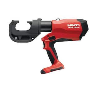 120-A 22-Volt Li-Ion Cordless Pistol Grip 12-Ton Crimper with 350 Degree Head Rotation (Tool-Only)