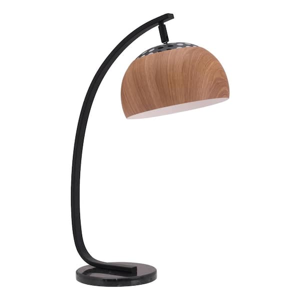 ZUO Brentwood 27.2 in. Brown Table Lamp