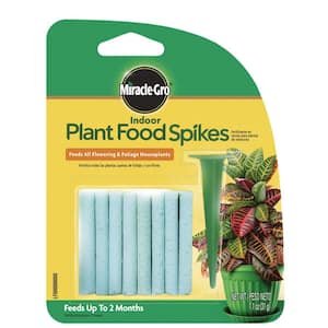 1.1 oz. Indoor Plant Food Spikes Dry Fertilizer
