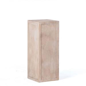 31,5 in. Tall Indoor Outdoor Tall Contadina Pedestal Tallow