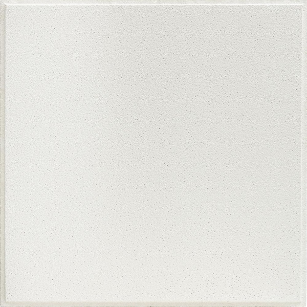 USG Ceilings 2 ft. x 2 ft. Olympia Micro White Shadowline Tapered Edge Lay-In Ceiling Tile, case of 16 (64 sq. ft.)