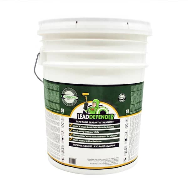 ECOBOND LBP Lead Defender 5-Gal Off White Flat Lead Based Paint Treatment and Sealant