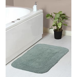 Garland Rug Finest Luxury Platinum Gray 30 in. x 50 in. Plush Nylon Bath Mat  BA130W030050I7 - The Home Depot