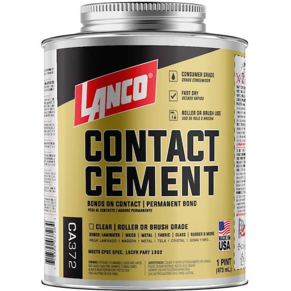 Lanco 16 fl. oz. Consumer-Grade Contact Cement CA372-6 - The Home