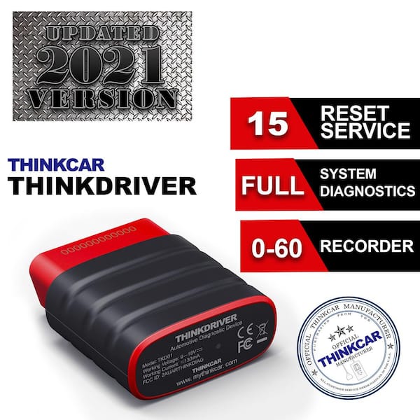 Thinkcar OBD2 Scanner Diagnostic Tool Car Code Reader Reset PLATINUM S10  CANFD 301030041 - The Home Depot