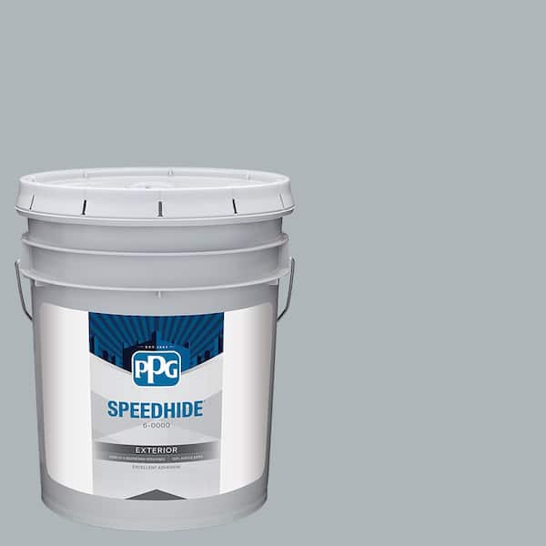 SPEEDHIDE 5 gal. PPG1038-4 Smoke Screen Satin Exterior Paint