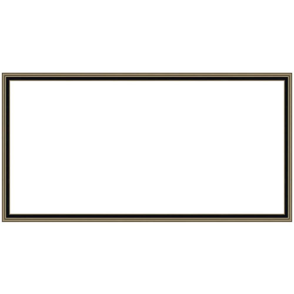 70 in. W x 36 in. H Rectangular Aluminum Framed Wall Bathroom Vanity Mirror