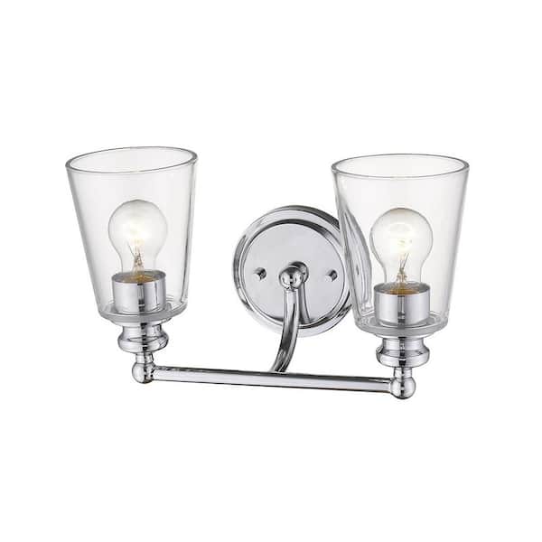 Acclaim Lighting Ceil 2-Light Chrome Vanity