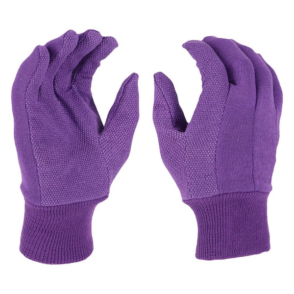 Women's Large Garden Jersey Gloves (2-Pack)