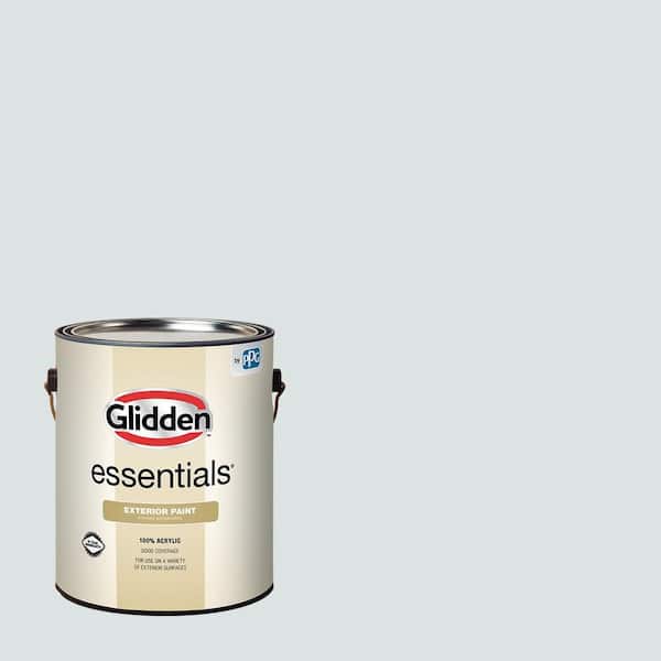 Glidden Essentials 1 gal. PPG1012-2 Inverness Gray Satin Exterior Paint