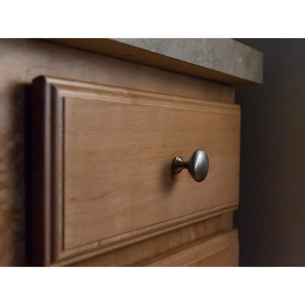 Midtown Satin Nickel Round Cabinet Knob Value Pack