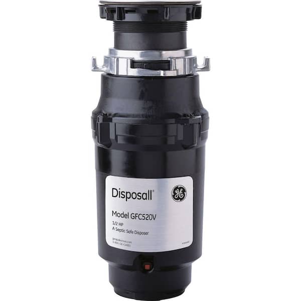 GE 1/2 HP Continuous Feed Garbage Disposal