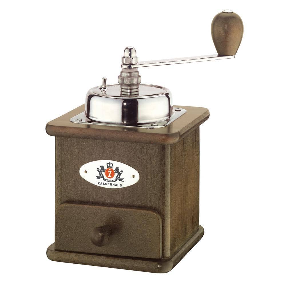 ZASSENHAUS Brasilia Dark Beechwood Manual Coffee Mill M040012