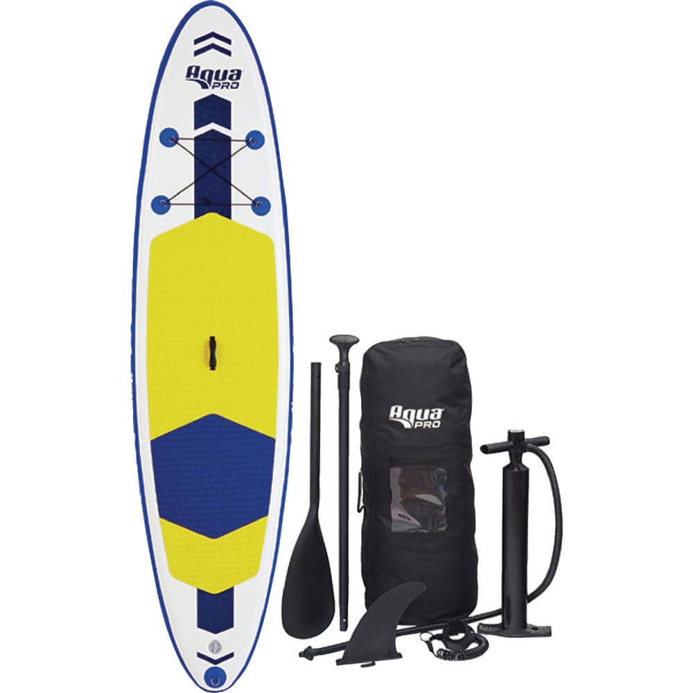 Aqua LEISURE 10 ft. 6 in. Inflatable SUP Kit APR20926 - The Home Depot