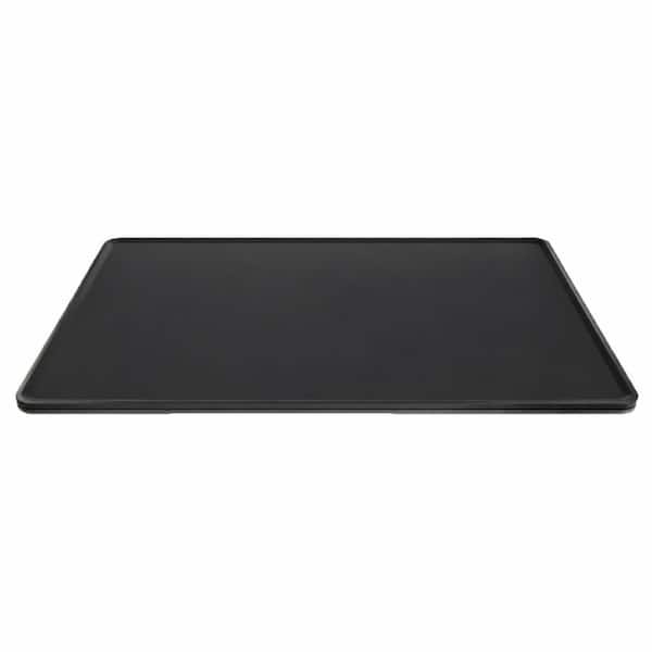 Black Silicone Stove Top Protector Mat 30 in. x 21 in. Thickened Cooktop Cover for Kitchen Counter Space