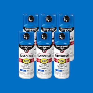 Rust-Oleum Stops Rust 12 oz. Custom Spray 5-in-1 Satin Sapphire