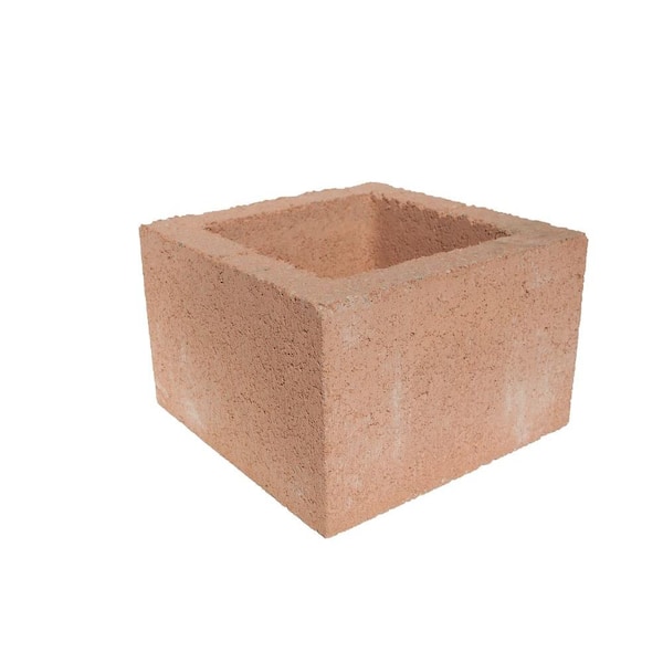 Angelus Block 12 in. x 8 in. x 12 in. Sungold Concrete Column Block ...