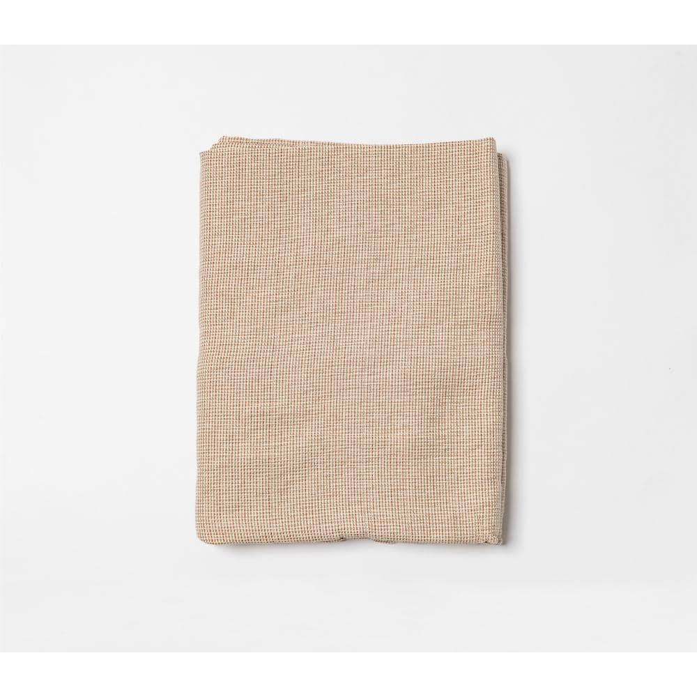 Tweed 52x70 Red Solid 100% Cotton Tablecloth