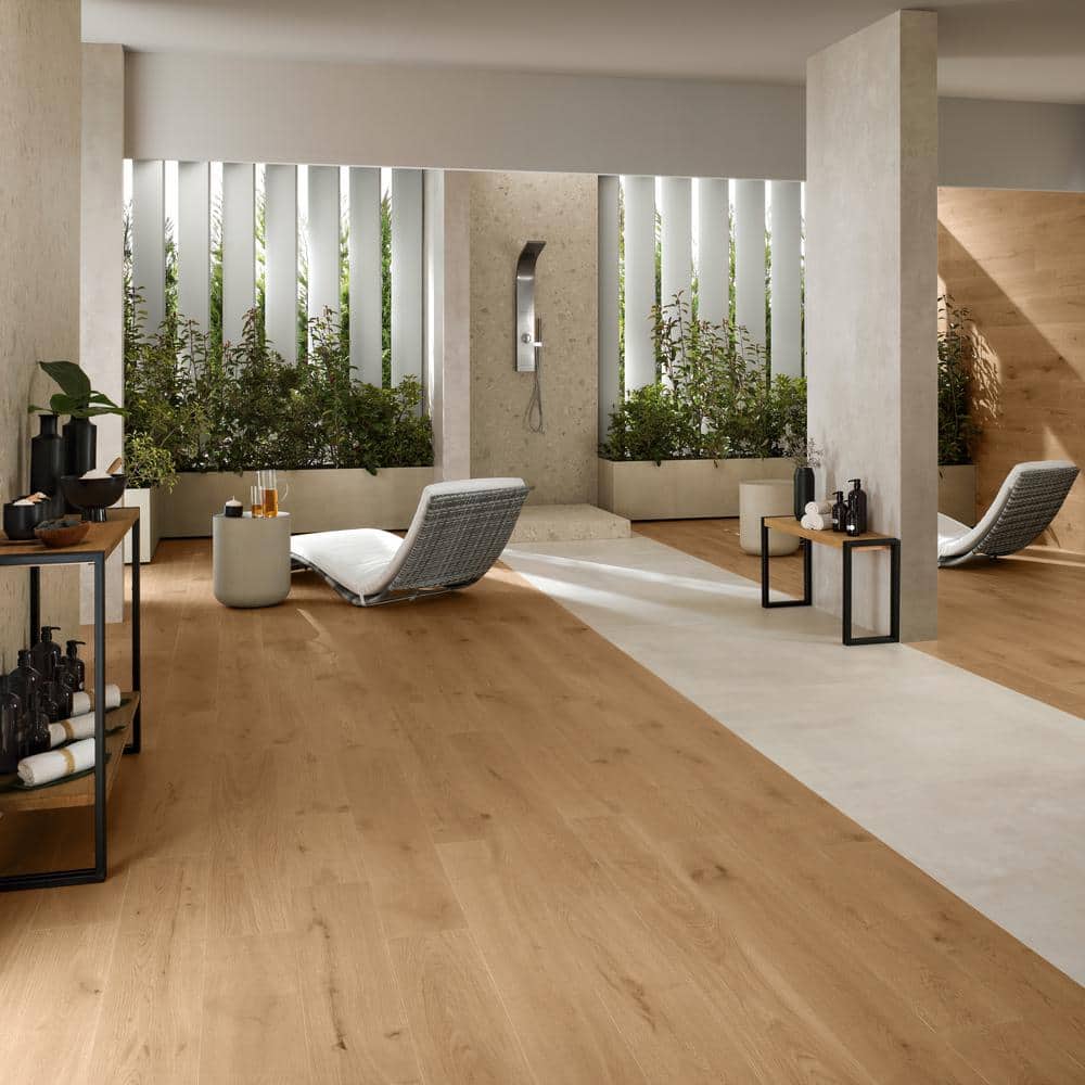 Hemlock Natural Copper Large Matte Porcelain Tile