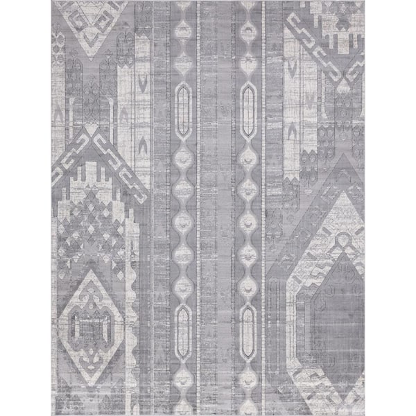 Portland Orford Gray 10 ft. x 13 ft. Area Rug