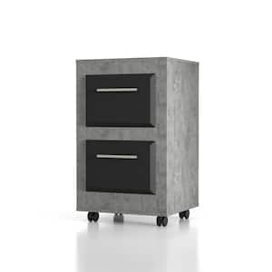 Bennerton Cement File Cabinet with 2-Drawers