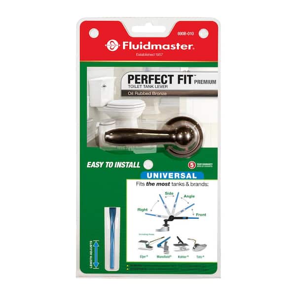 Oil Rubbed Bronze Traditional Perfect Fit Premium Universal Toilet Tank Lever