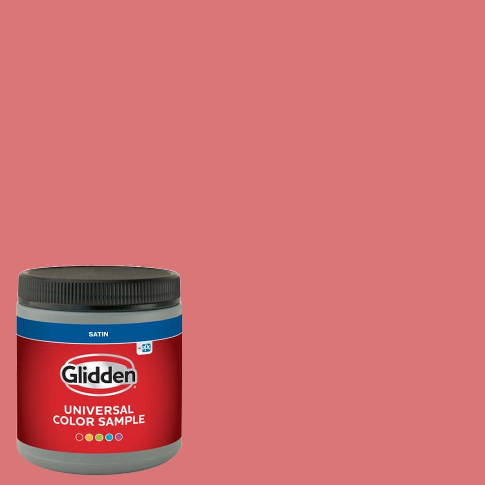 Glidden 8 oz. PPG1187-5 Red Cedar Satin Interior Paint Sample  PPG1187-5P-16SA - The Home Depot, image size:1000x1000